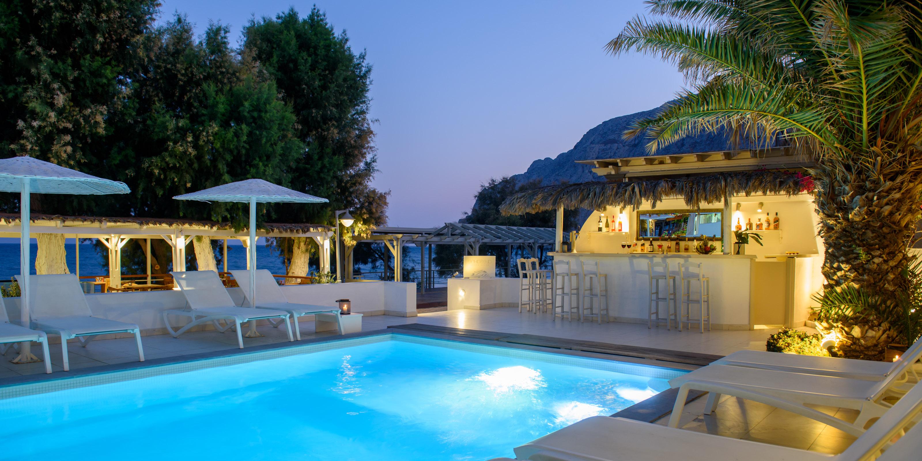 Alesahne Beach Hotel Kamári Buitenkant foto
